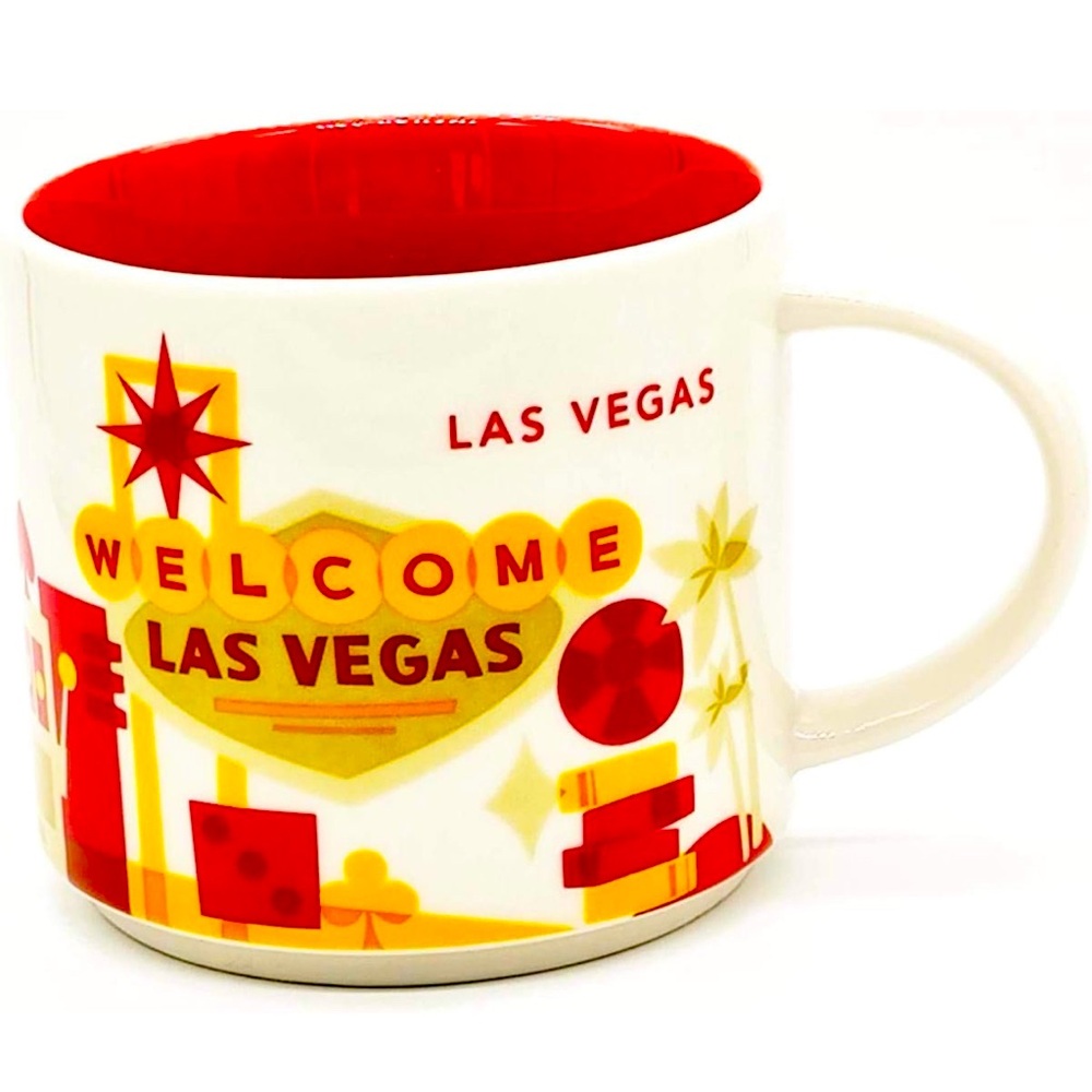 Retired Starbucks You Are Here Collection Las Vegas
